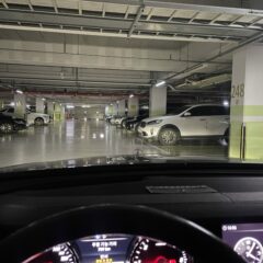 악천황 운전은 힘들어요